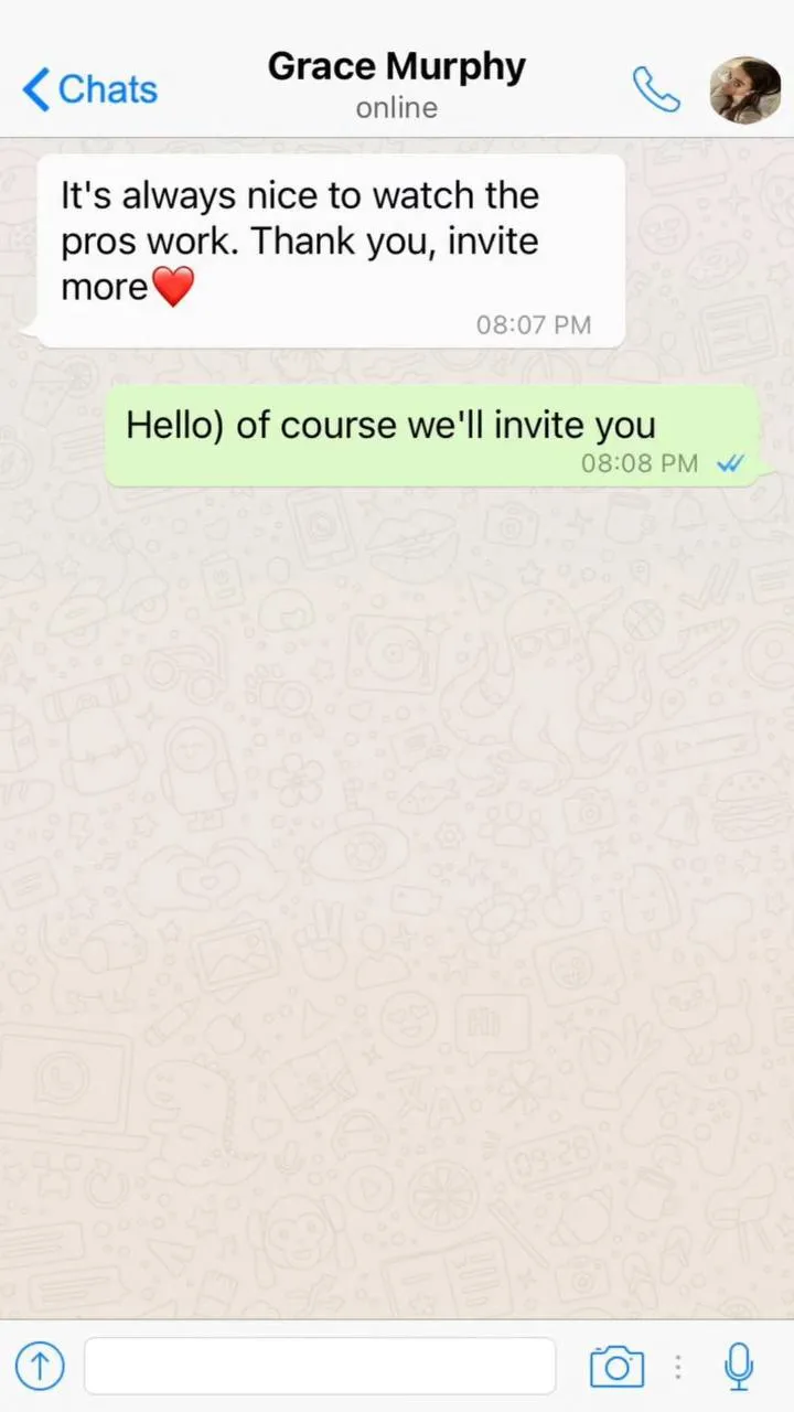 Student chat review, beauty courses by Aida Khazieva