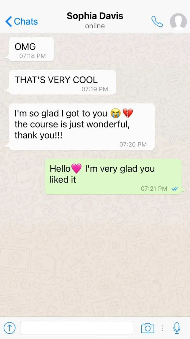 Student chat review 2, Waxing Course by Aida Khazieva